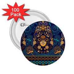 African Pattern 2 25  Buttons (100 Pack)  by Sobalvarro