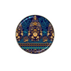 African Pattern Hat Clip Ball Marker by Sobalvarro