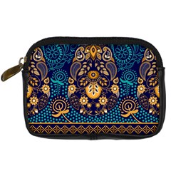 African Pattern Digital Camera Leather Case