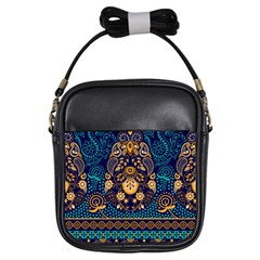 African Pattern Girls Sling Bag by Sobalvarro