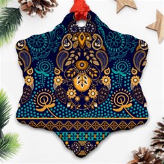 African Pattern Ornament (snowflake)