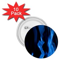 Smoke Flame Abstract Blue 1 75  Buttons (10 Pack) by Pakrebo