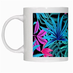 Leaves  White Mugs by Sobalvarro