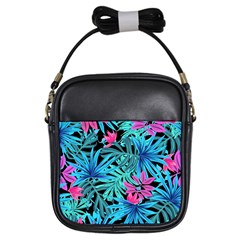 Leaves  Girls Sling Bag