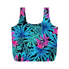 Leaves  Full Print Recycle Bag (M)