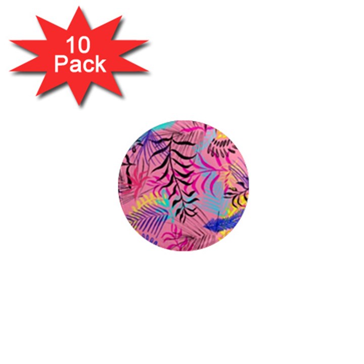 Leaves 1  Mini Magnet (10 pack) 