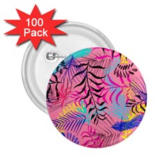 Leaves 2 25  Buttons (100 Pack)  by Sobalvarro