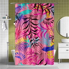 Leaves Shower Curtain 48  X 72  (small) 