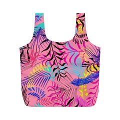 Leaves Full Print Recycle Bag (m)