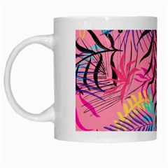 Leaves White Mugs by Sobalvarro