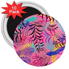 Leaves 3  Magnets (10 Pack) 