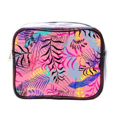 Leaves Mini Toiletries Bag (one Side)