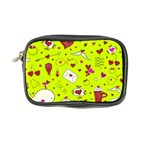 Valentin s Day Love Hearts Pattern Red Pink Green Coin Purse Front