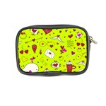 Valentin s Day Love Hearts Pattern Red Pink Green Coin Purse Back