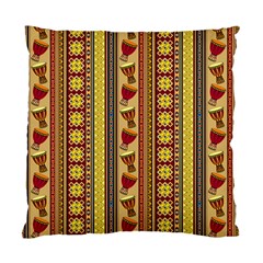 Traditional Africa Border Wallpaper Pattern Colored 4 Standard Cushion Case (two Sides) by EDDArt