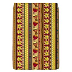 Traditional Africa Border Wallpaper Pattern Colored 4 Removable Flap Cover (l) by EDDArt