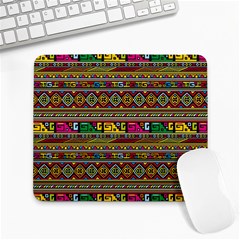 Traditional Africa Border Wallpaper Pattern Colored Large Mousepads by EDDArt