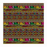 Traditional Africa Border Wallpaper Pattern Colored Medium Glasses Cloth Front