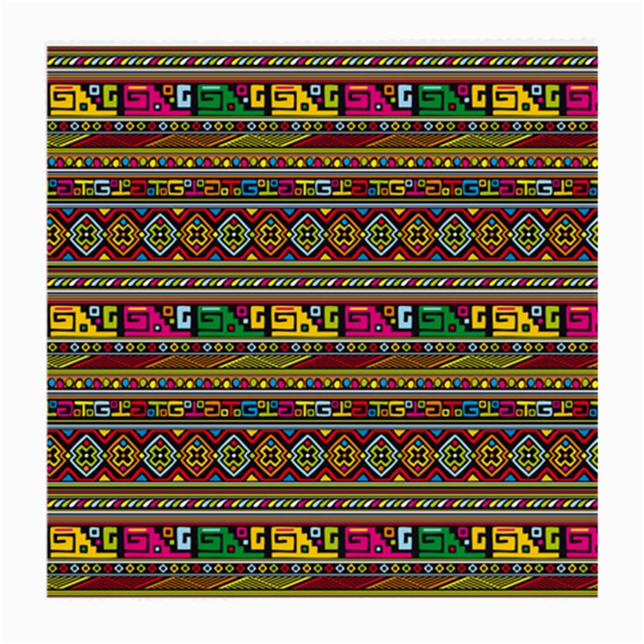 Traditional Africa Border Wallpaper Pattern Colored Medium Glasses Cloth