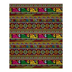 Traditional Africa Border Wallpaper Pattern Colored Shower Curtain 60  X 72  (medium)  by EDDArt