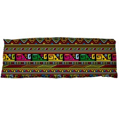 Traditional Africa Border Wallpaper Pattern Colored Body Pillow Case Dakimakura (two Sides) by EDDArt