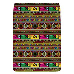 Traditional Africa Border Wallpaper Pattern Colored Removable Flap Cover (l) by EDDArt