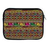 Traditional Africa Border Wallpaper Pattern Colored Apple iPad 2/3/4 Zipper Cases Front