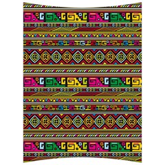 Traditional Africa Border Wallpaper Pattern Colored Back Support Cushion by EDDArt