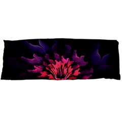 Floral Pink Fractal Painting Body Pillow Case Dakimakura (two Sides) by Pakrebo