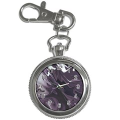 Purple Marble Digital Abstract Key Chain Watches by Pakrebo