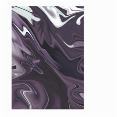 Purple Marble Digital Abstract Large Garden Flag (two Sides) by Pakrebo