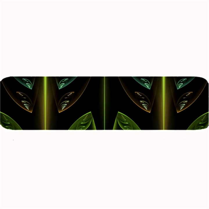 Fractal Texture Pattern Flame Large Bar Mats