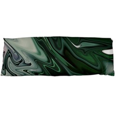 Green Marble Digital Abstract Body Pillow Case (dakimakura) by Pakrebo