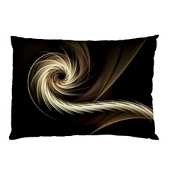 Fractal Background Pattern Curve Pillow Case (two Sides) by Pakrebo