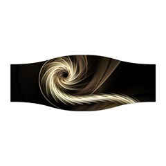 Fractal Background Pattern Curve Stretchable Headband by Pakrebo