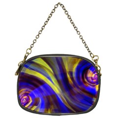 Soft Swirls Fractal Design Chain Purse (two Sides) by Pakrebo