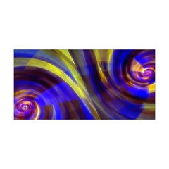 Soft Swirls Fractal Design Yoga Headband