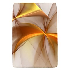 Abstract Gold White Background Removable Flap Cover (s) by Pakrebo