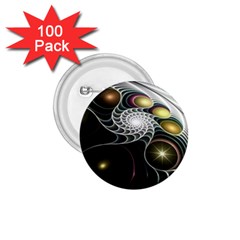 Fractal Bulbs Fantasy Curve 1 75  Buttons (100 Pack)  by Pakrebo