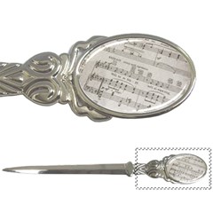 Sheet Music Paper Notes Antique Letter Opener