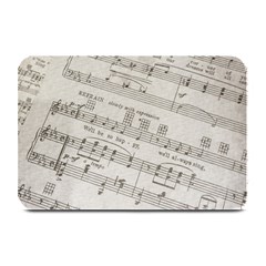 Sheet Music Paper Notes Antique Plate Mats by Pakrebo