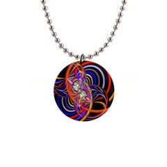 Multicolor Multi Color Circles 1  Button Necklace by Pakrebo