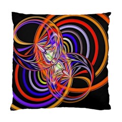 Multicolor Multi Color Circles Standard Cushion Case (one Side) by Pakrebo