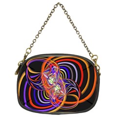 Multicolor Multi Color Circles Chain Purse (two Sides) by Pakrebo