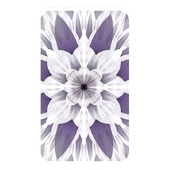 Fractal Floral Pattern Decorative Memory Card Reader (rectangular) by Pakrebo