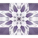 Fractal Floral Pattern Decorative Deluxe Canvas 14  x 11  (Stretched) 14  x 11  x 1.5  Stretched Canvas