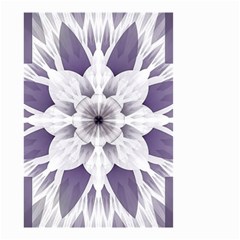 Fractal Floral Pattern Decorative Small Garden Flag (two Sides) by Pakrebo