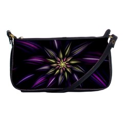 Fractal Flower Floral Abstract Shoulder Clutch Bag by Pakrebo