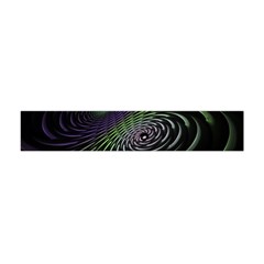 Fractal Fantasy Texture Purple Flano Scarf (mini) by Pakrebo