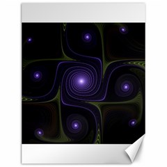 Fractal Colors Pattern Abstract Canvas 12  X 16  by Pakrebo